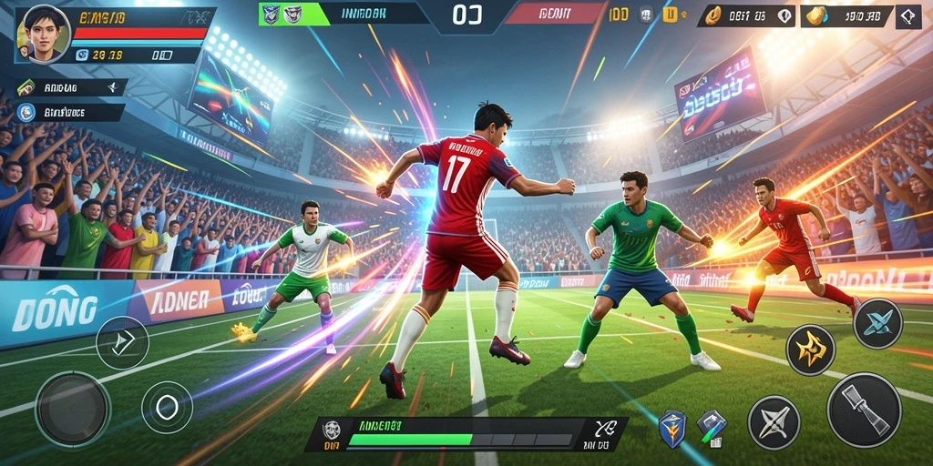 Tangkapan layar menggambarkan fitur multiplayer yang seru.
