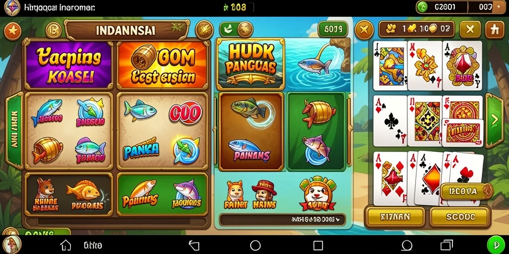 Fitur sosial memungkinkan interaksi dan bermain dengan teman.