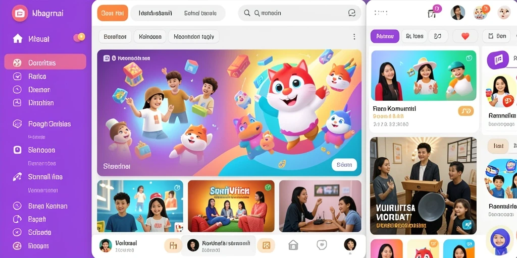 Tangkapan layar memperlihatkan mode multiplayer dengan teman-teman.