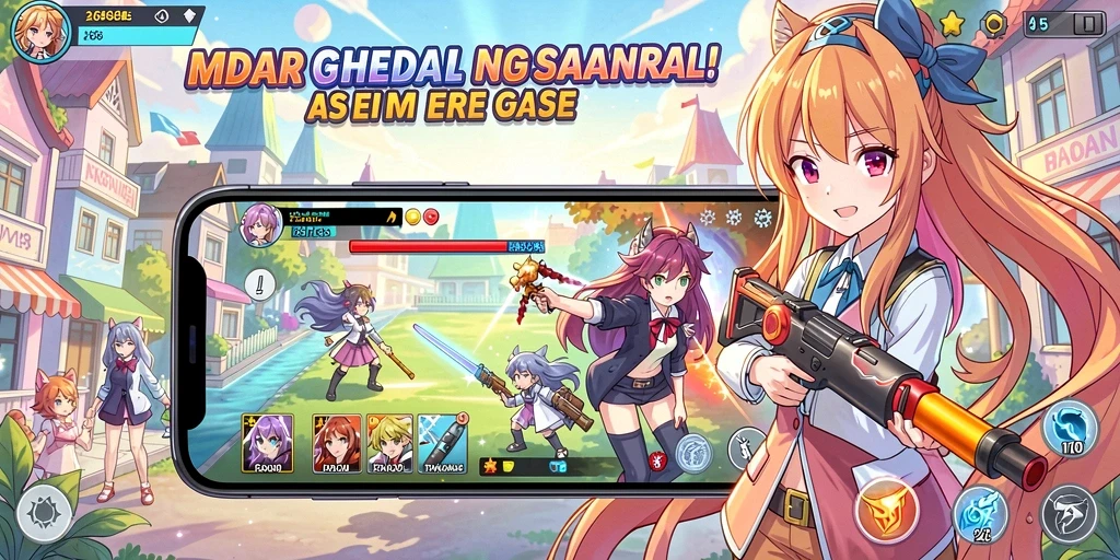 Tangkapan layar menampilkan berbagai senjata yang bisa digunakan pemain.