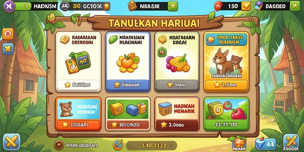 Tangkapan layar menunjukkan leaderboard yang memperlihatkan para pemain terbaik.